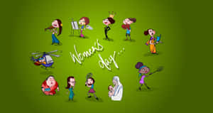 Empowering Women's Day Celebration Wallpaper