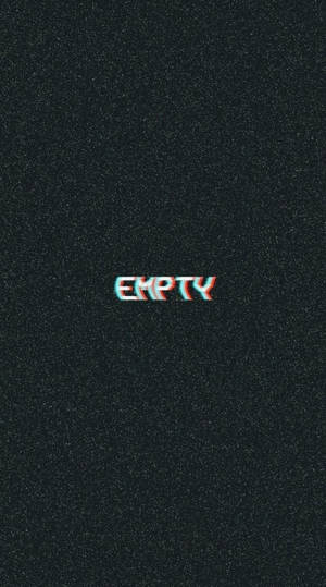Empty Dark Grunge Aesthetic Wallpaper
