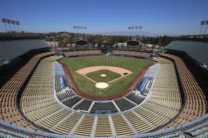 Empty Dodgers Stadium Wallpaper