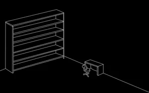 Empty Shelf Hd Desktop Wallpaper