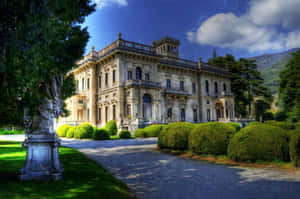 Enchanting Villa Erba Mansion In Italy Wallpaper