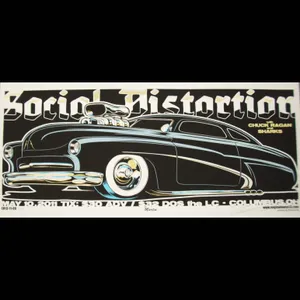Energizing Social Distortion Performance Wallpaper