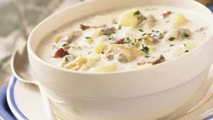 England Clam Chowder Wallpaper