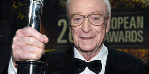 English Actor Michael Caine European Film Awards Wallpaper