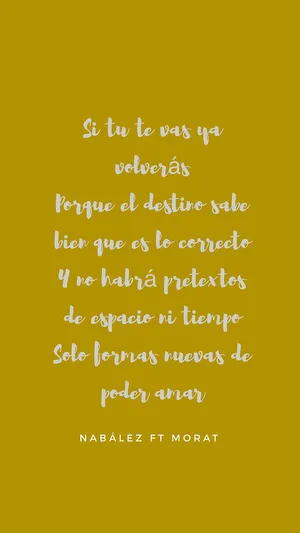 English To Spanish Nabalez Ft Morat Wallpaper