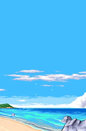 Enjoy A Peaceful Day At The Beach! Wallpaper