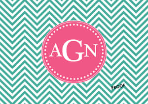 Enjoy A Personalized Desktop Experience With Monogram Wallpaper