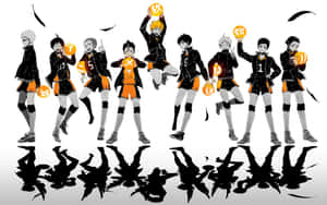 Enjoy A Seamless Browsing Experience With A Haikyuu Laptop! Wallpaper