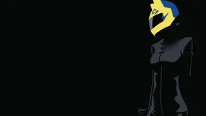 Enjoy Anime Art In A Minimalist Style! Wallpaper