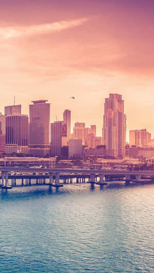 Enjoy Stunning Sunsets From The Comfort Of Your City. Wallpaper