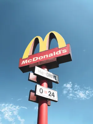 Enjoy The Aesthetic Mcdonalds Experience Wallpaper
