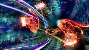 Enjoy The Amazing Visuals Of A 'dope Trippy' Scenery Wallpaper