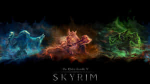 Enjoy The Beauty Of Skyrim Desktop Background Wallpaper