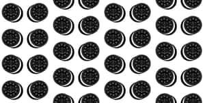 Enjoy The Delicious Taste Of Oreo Cookies Wallpaper