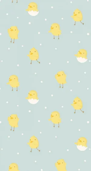 Enjoy The Festivities Of Easter With A Cute New Iphone! Wallpaper