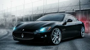 Enjoy The Luxury Of A Maserati Wallpaper