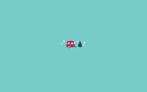 Enjoy The Spirit Of Christmas With This Beautiful Minimalist Christmas Desktop Wallpaper