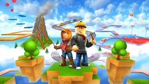 Enjoying A New Level Of Adventure In Roblox Wallpaper