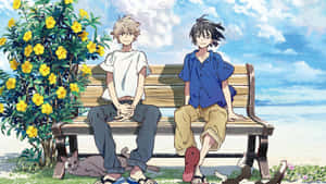Enjoying The Beauty Of Bl (boy's Love) Anime Wallpaper
