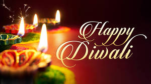 Enlightening Diwali Nights With Vibrant Hues Of Joy Wallpaper