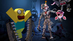 Ennard In Roblox Scene Wallpaper