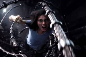 Enraged Alita Battle Angel Wallpaper