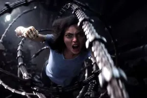 Enraged Alita Battle Angel Wallpaper