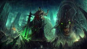 Enter A Mysterious World Of Dark Fantasy Wallpaper