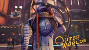 Enthralling Galactic Exploration In Outer Worlds Wallpaper