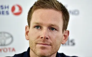 Eoin Morgan Closeup Shot Wallpaper