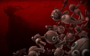 Epic Afro Samurai Battle Scene Wallpaper