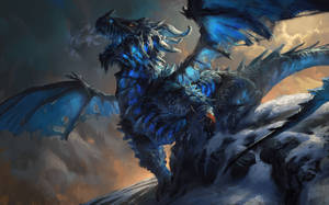 Epic Eastern Dragon Art Wallpaper