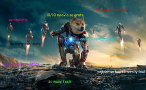 Epic Meme Doge Ironman Wallpaper