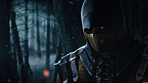 Epic Showdown In Mortal Kombat X Wallpaper