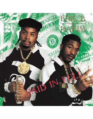 Eric B And Rakim 1987 Debut Album Cover Art Wallpaper