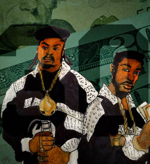 Eric B And Rakim Paid In Full Digital Art Wallpaper