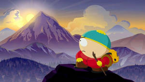 Eric Cartman Moutain Climber Art Wallpaper