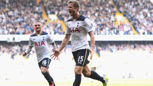 Eric Dier Shouting While Walking Wallpaper