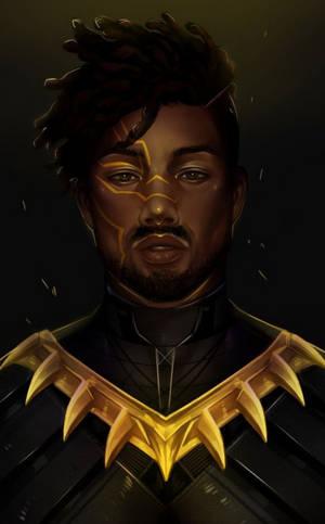 Erik Killmonger Art Wallpaper