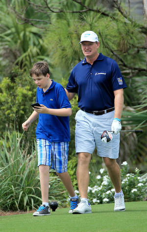 Ernie Els And Ben Els Wallpaper