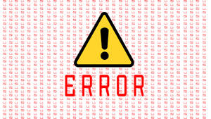 Error Pattern Computer Lock Screen Wallpaper