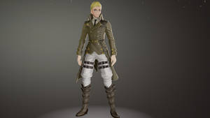 Erwin Smith Action Figure Wallpaper