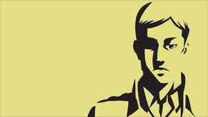 Erwin Smith Shadow Art Wallpaper