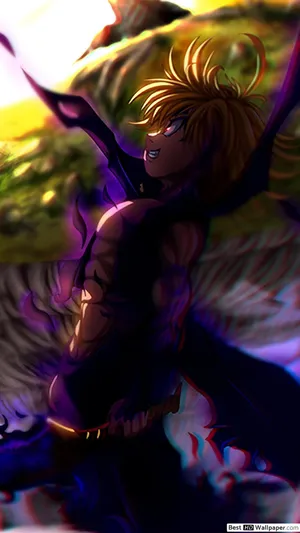 Escanor Versus Meliodas Cropped Wallpaper