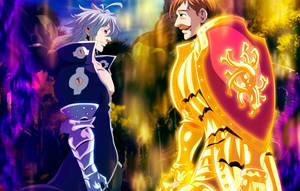 Escanor Vs. Estarossa Seven Deadly Sins Wallpaper