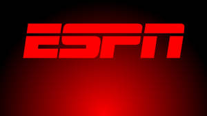 Espn Red Vignette Logo Wallpaper