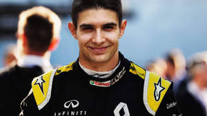 Esteban Ocon Smiling Wallpaper