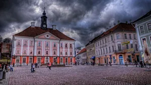 Estonia City Government Wallpaper