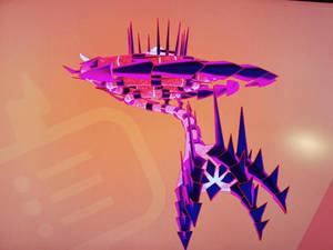 Eternatus In Action - The Legendary Pokemon Of Galar Region Wallpaper