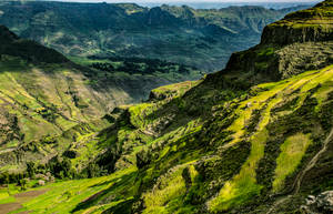 Ethiopia Highlands Simien Mountains Wallpaper